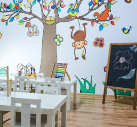 Sala gdzie rysyujemy, wyklejamy...